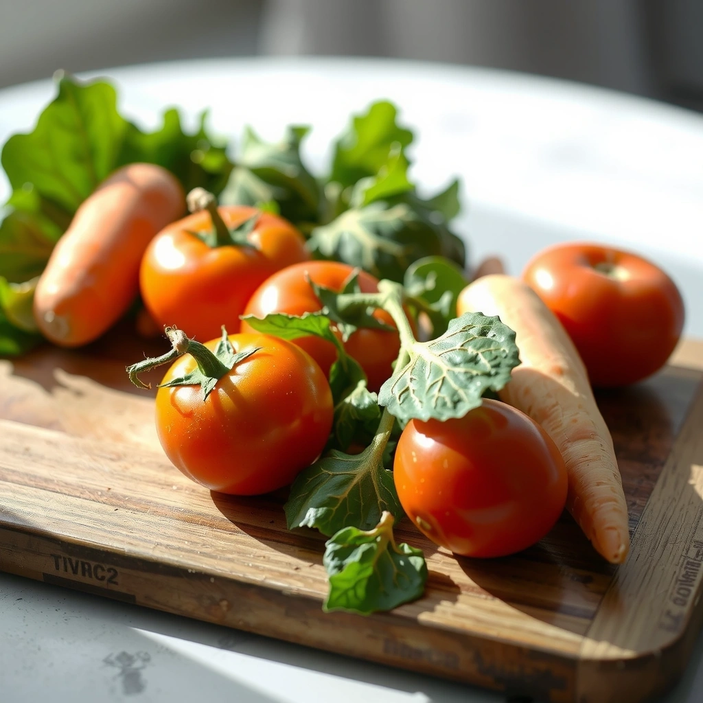Frische, saisonale Zutaten als Basis einer gesunden Ernährung